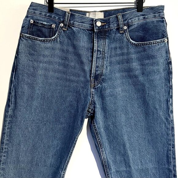 NWT Everlane The Relaxed Straight Jean in Indigo Blue - Size 30 - Picture 4 of 7